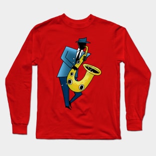 Saxophone Long Sleeve T-Shirt